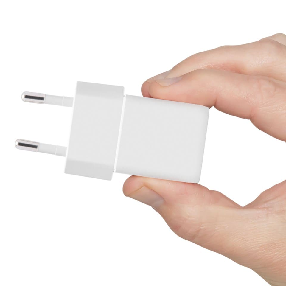 Linocell USB-C-lader med PD 20 W Hvit