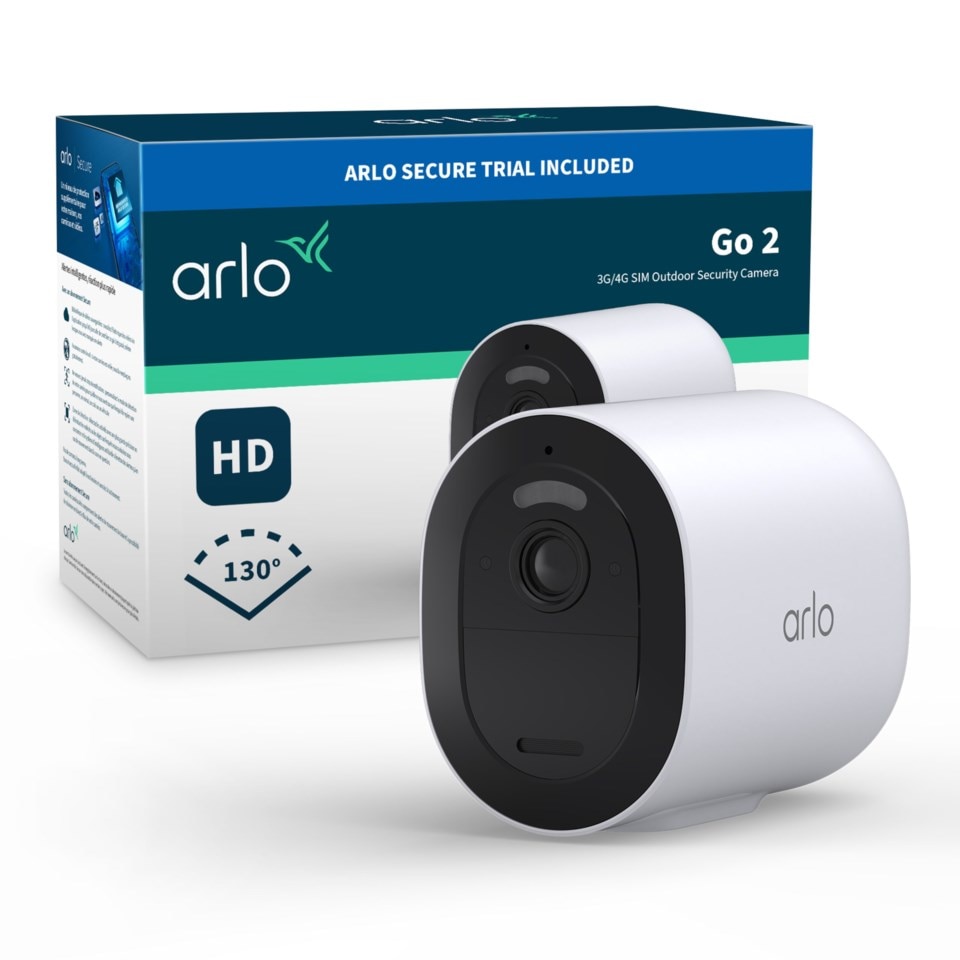 Arlo Go 2 3G/4G & Wi-Fi övervakningskamera