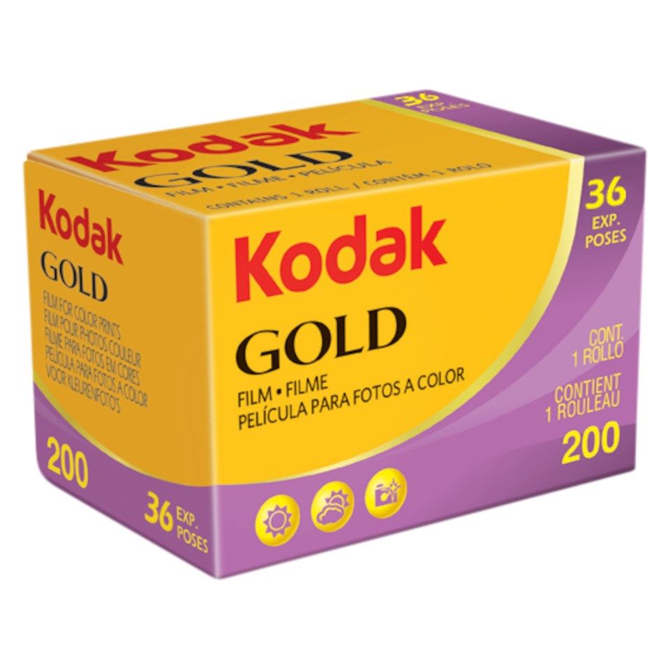 Kodak Gold 135-film 36 bilder med färg ISO 200 1-pack