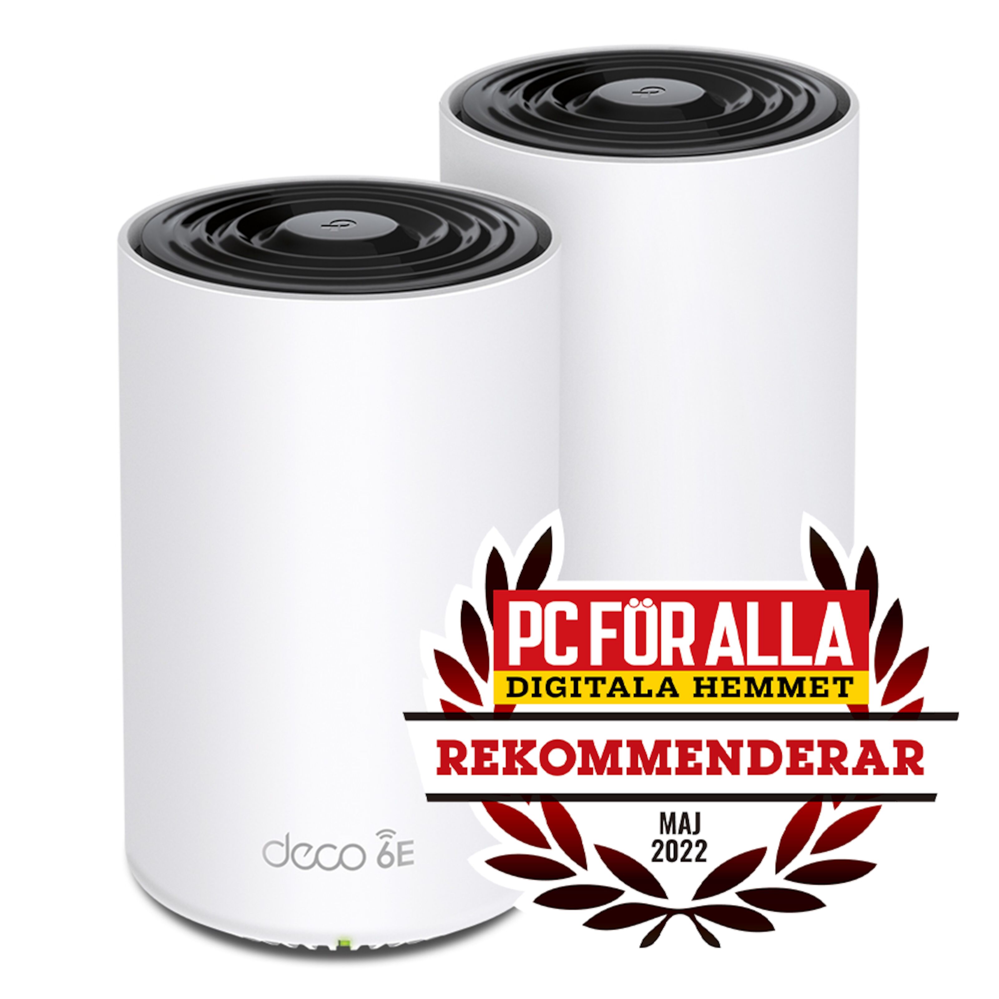 TP-link Deco XE75 Mesh-system med Wifi 6E AXE5400 2-pack