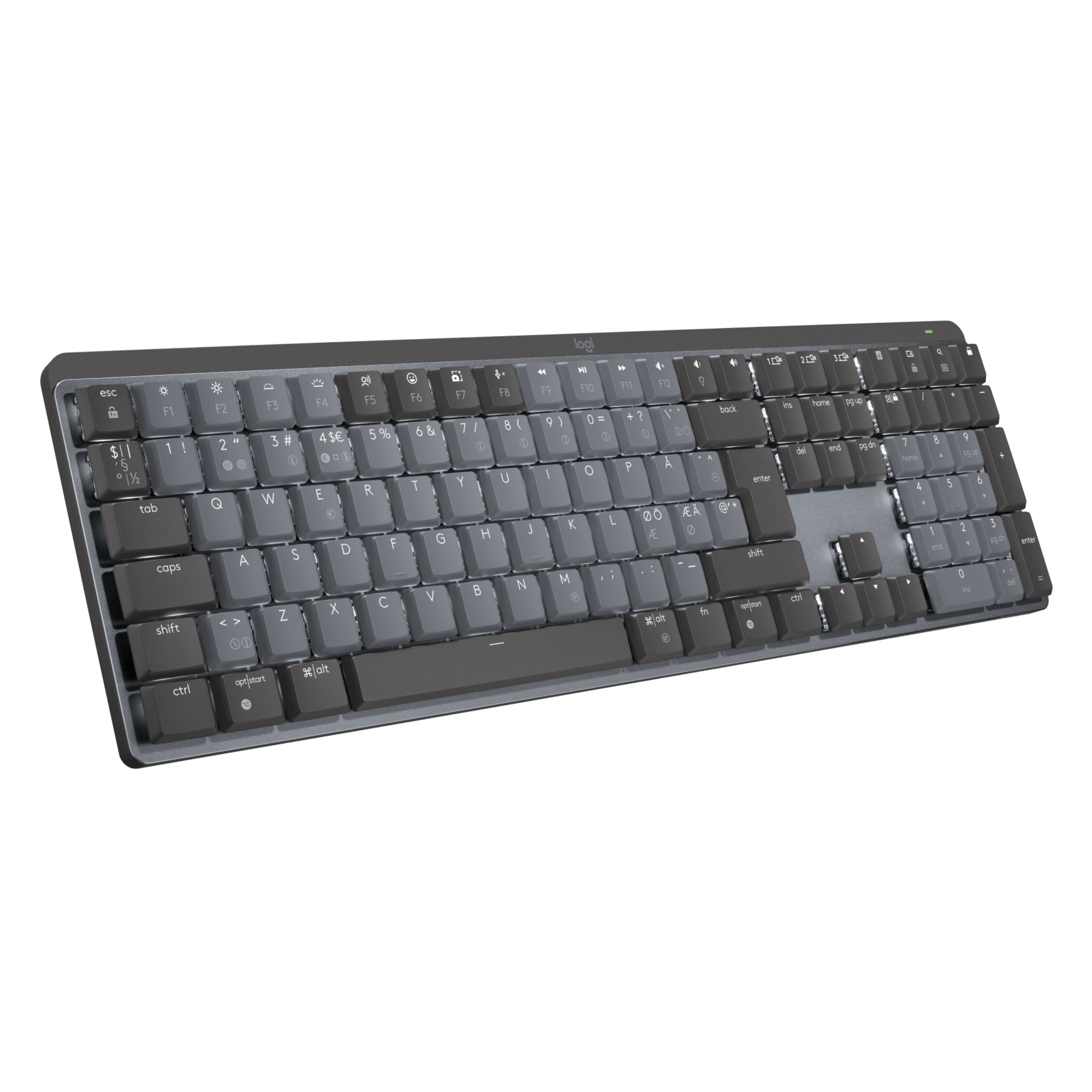 Logitech Mx Mechanical Mekaniskt tangentbord Brown Tactile Quiet