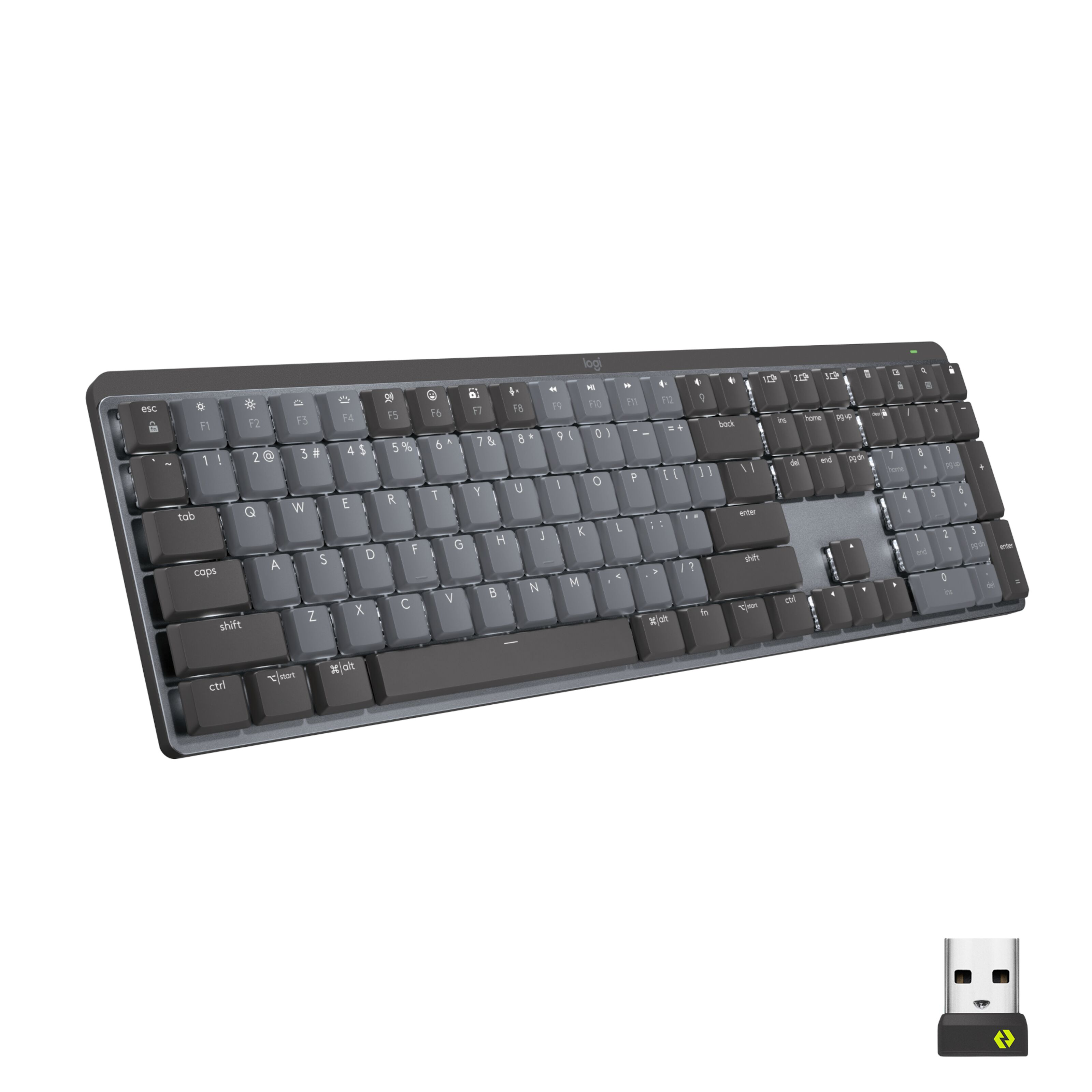 Logitech Mx Mechanical Mekanisk tastatur - Trådløse tastatur | Kjell.com