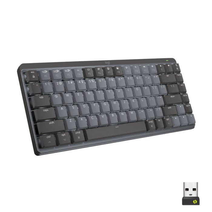 Logitech Mx Mechanical Mini Trådlöst mekaniskt tangentbord Red Linear