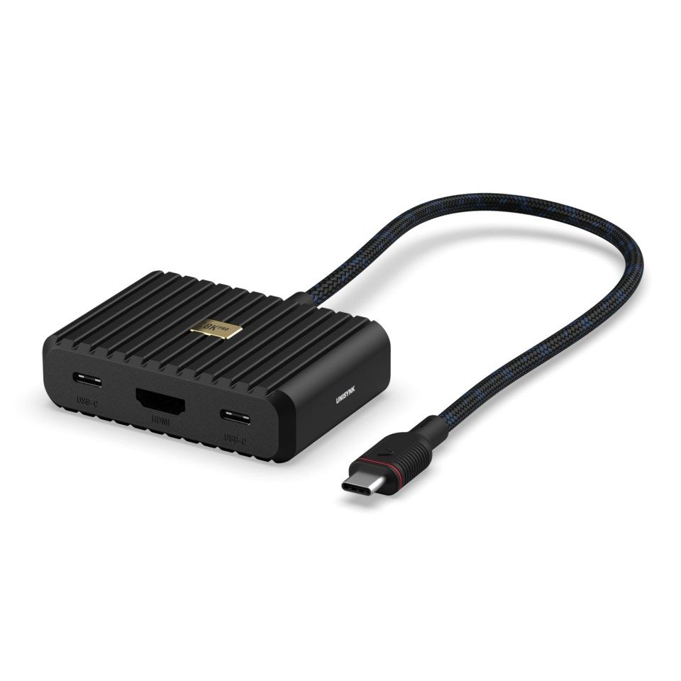 Unisynk USB-C-Hub 5 porter 8K