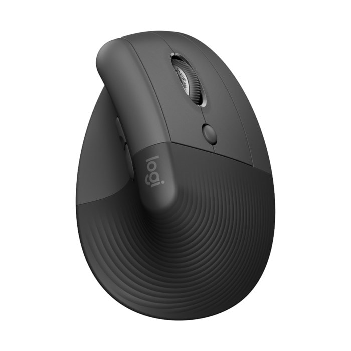 Logitech Lift Vertikal datormus Graphite