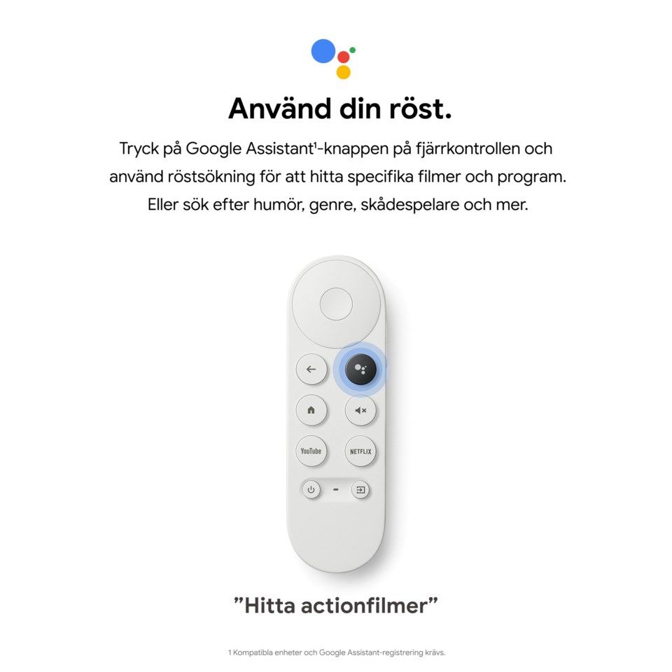 Google Chromecast med Google TV