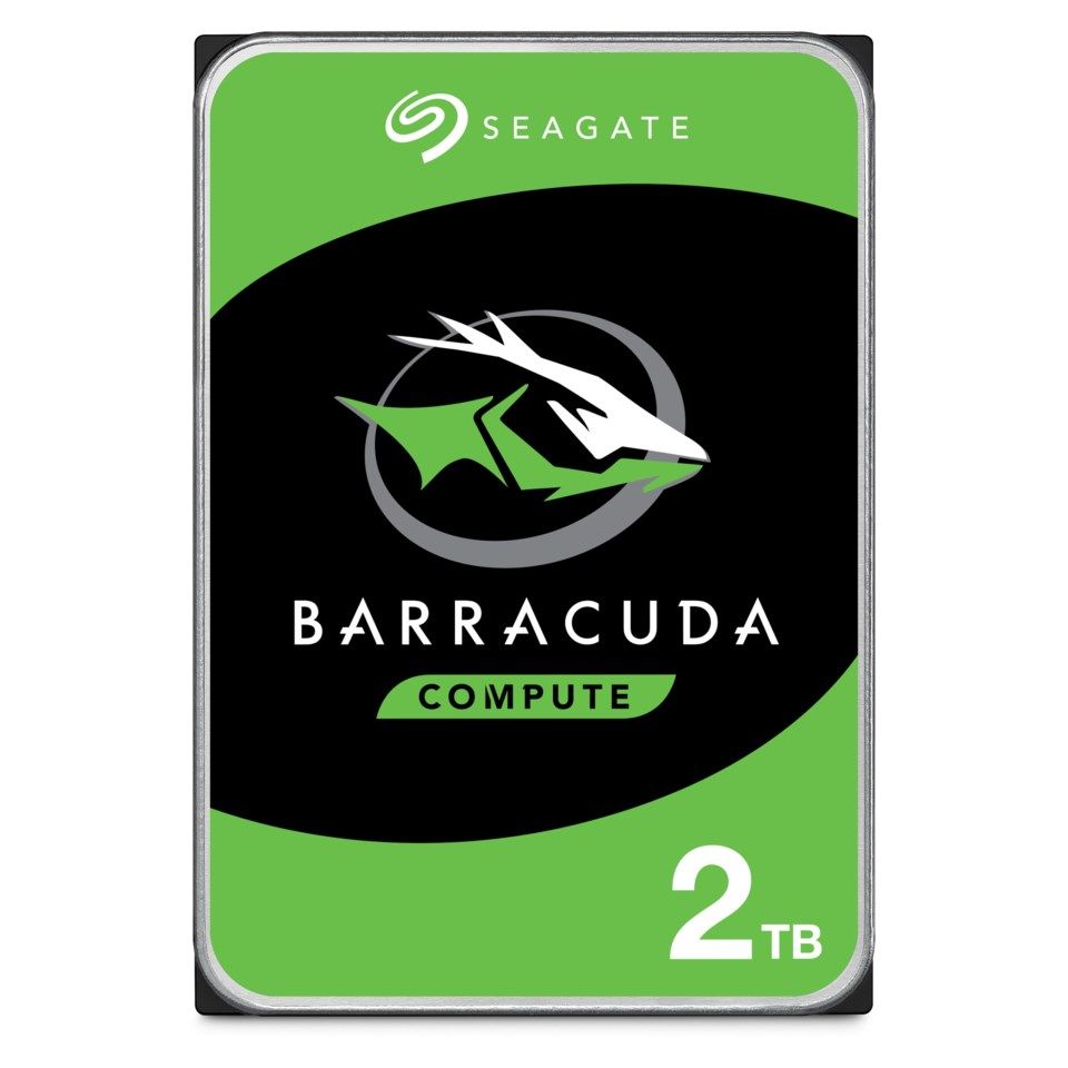 Seagate Barracuda Desktop Intern harddisk 3,5" 2 TB