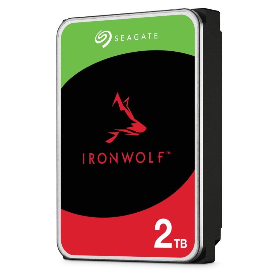 Seagate Ironwolf Intern harddisk 3,5" 2 TB