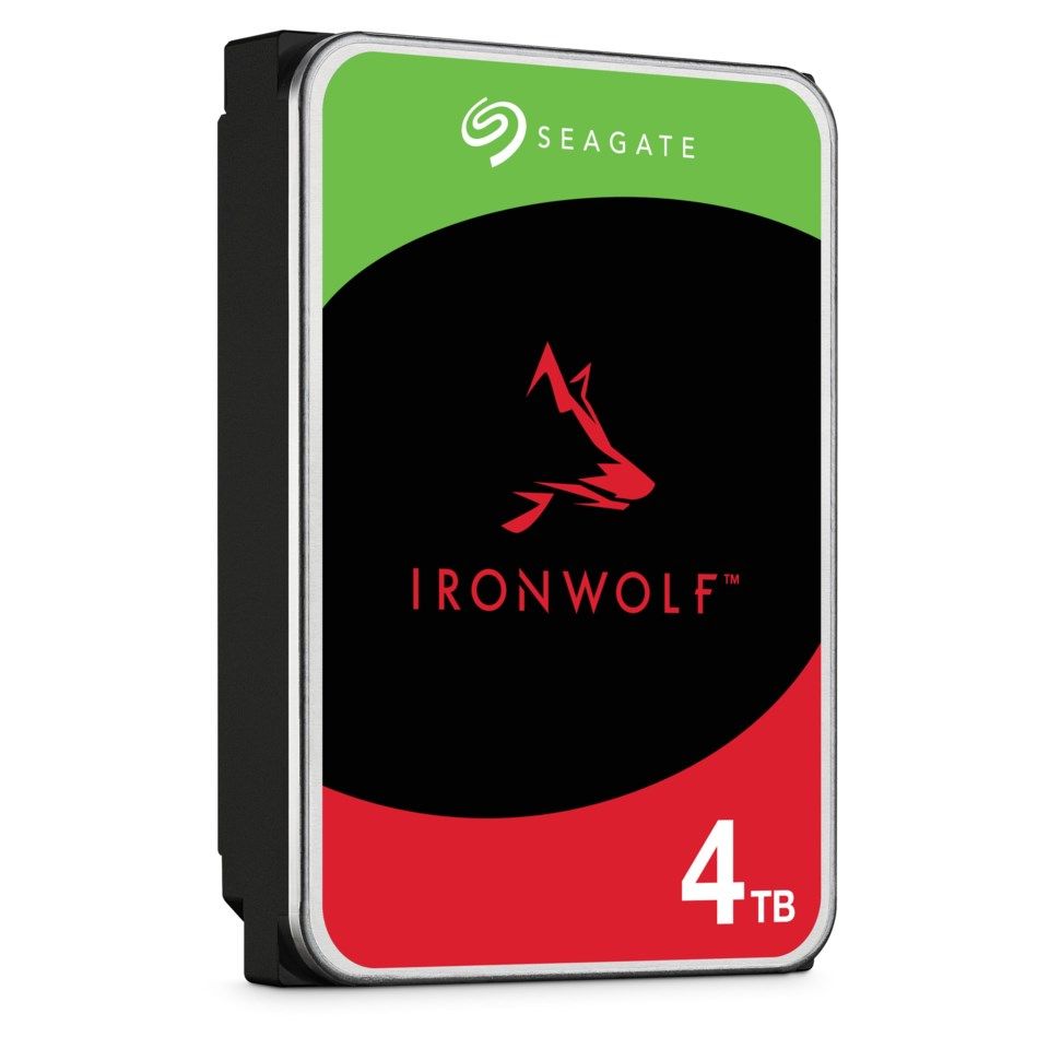Seagate Ironwolf Intern hårddisk 3,5” 4 TB