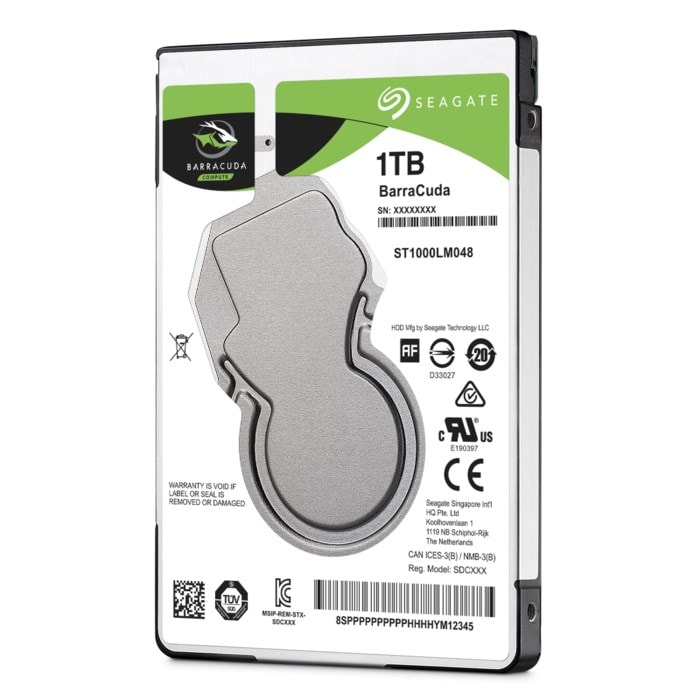 Seagate Barracuda Laptop Intern hårddisk 2,5” 1 TB