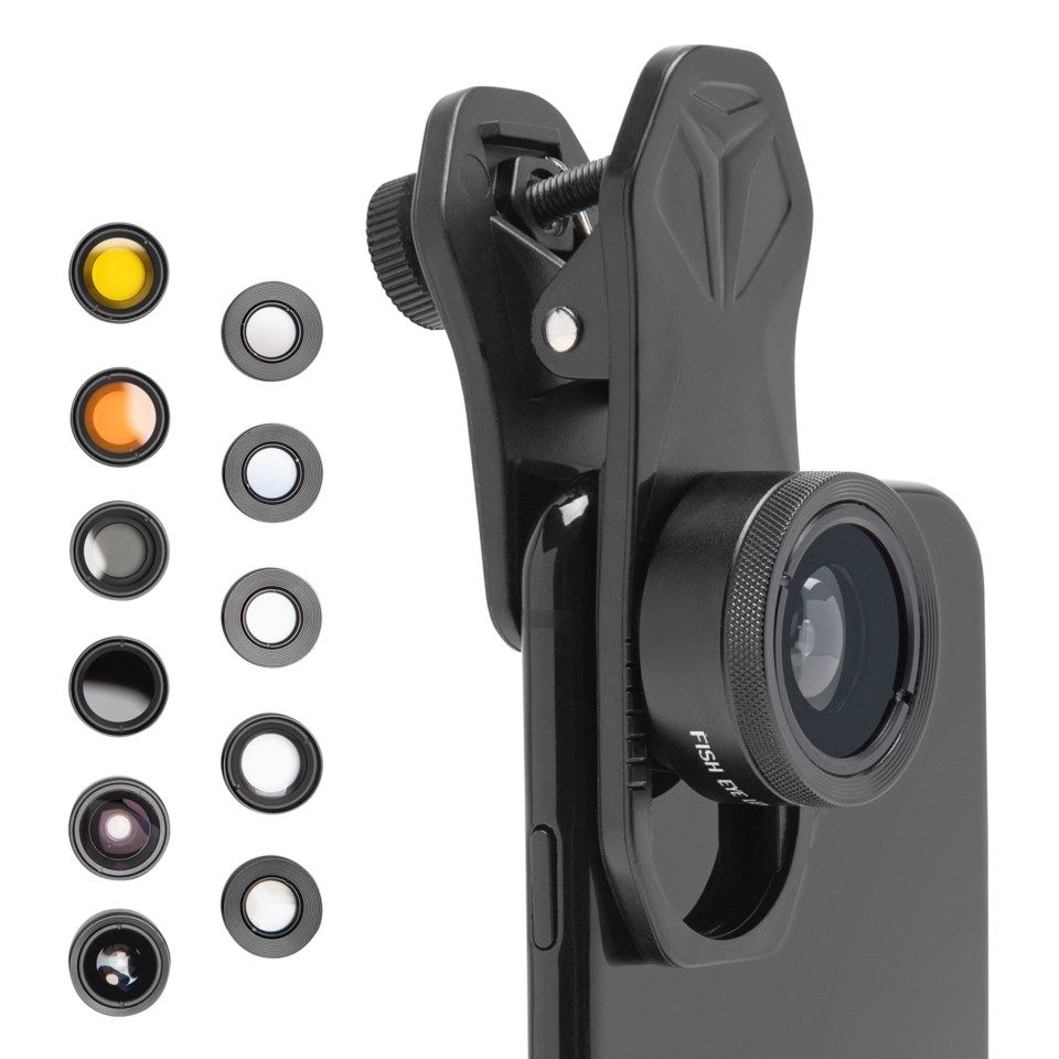 Linocell 11-i-1 Objektiv-kit for mobilkamera