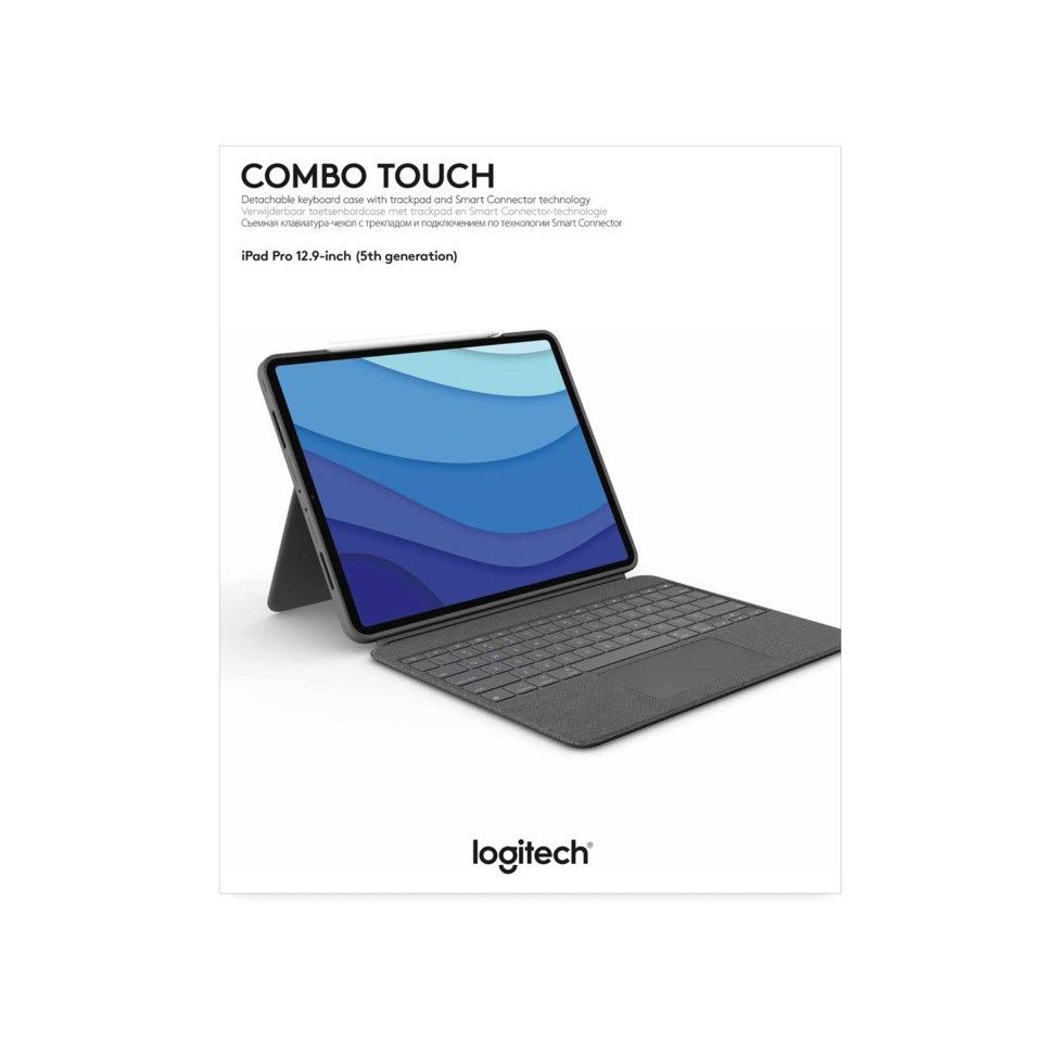 Logitech Combo Touch för iPad Pro 12,9” (5 & 6 gen.)