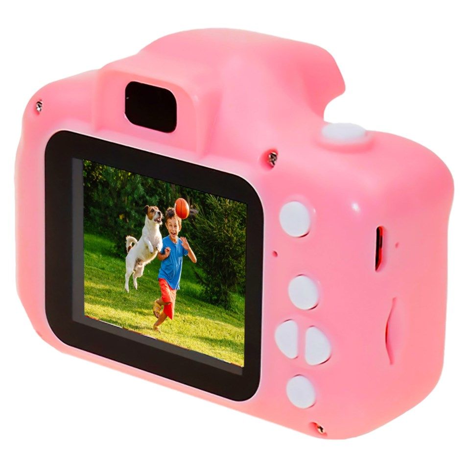 Celly KidsCamera 2 Digitalkamera for barn Rosa
