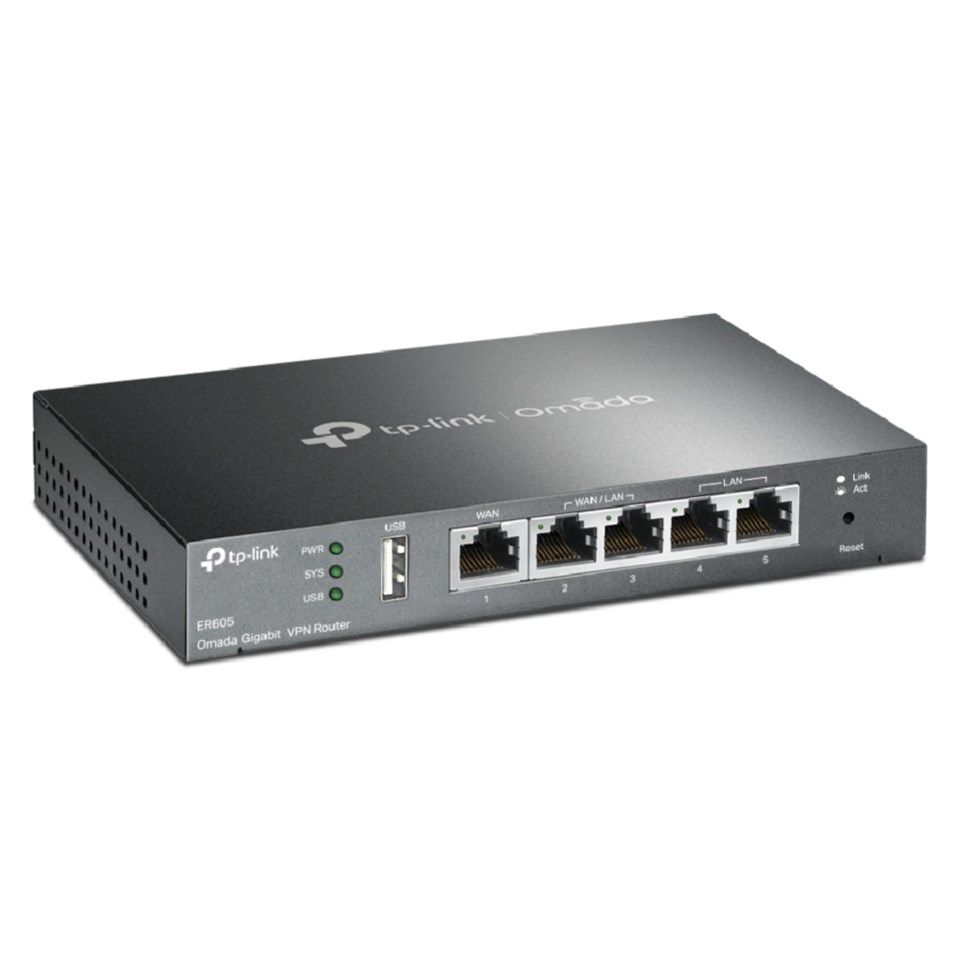 TP-link ER605 (TL-R605) V2 Omada Gigabit VPN-ruter