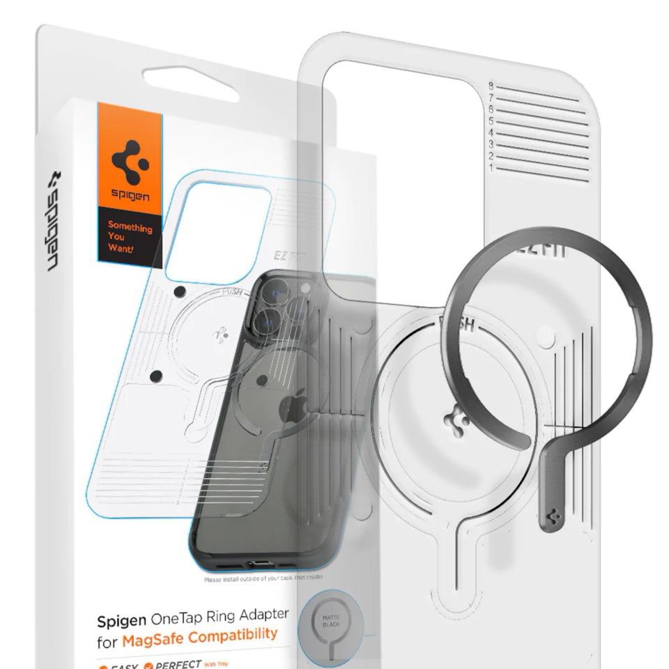 Spigen OneTap MagSafe-adapter for mobildeksel