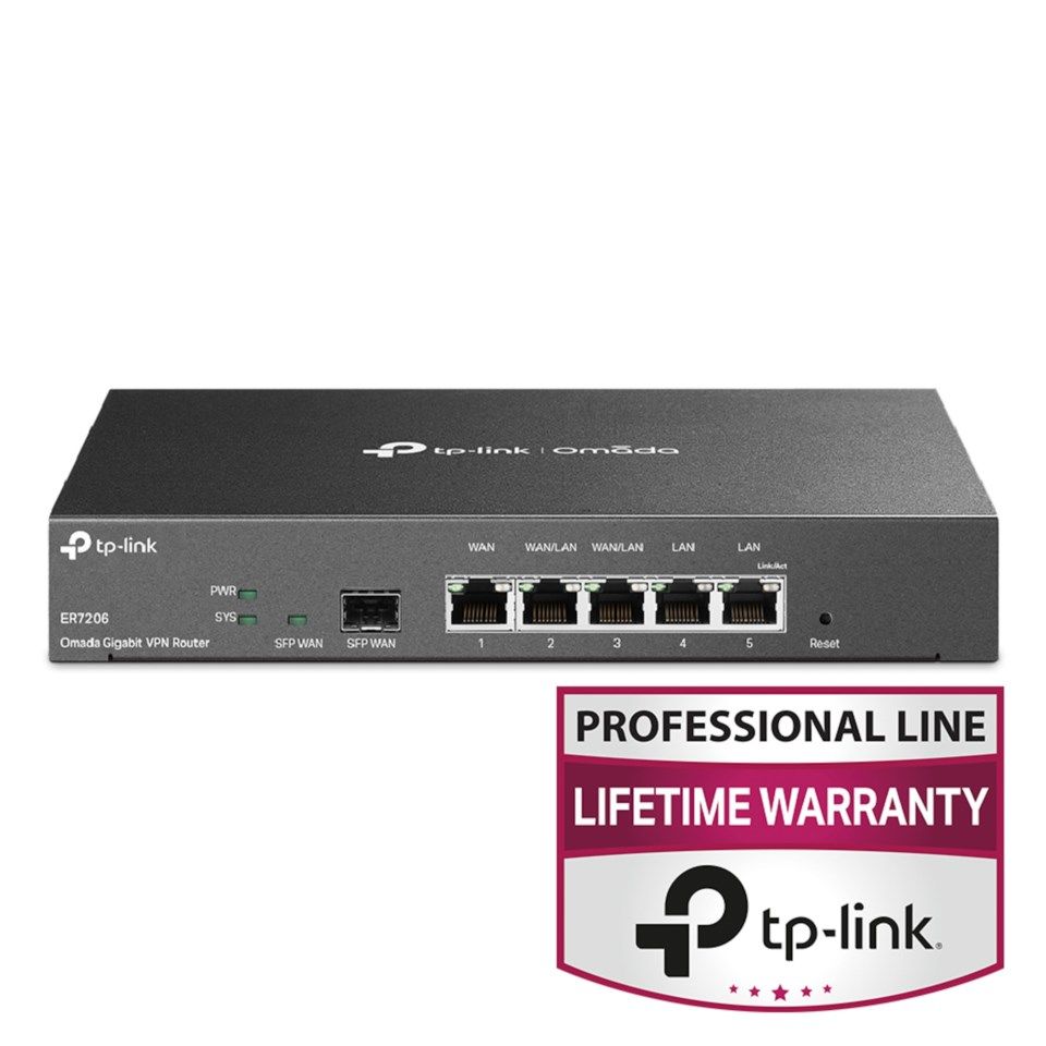 TP-link ER7206 (TL-ER7206) Omada Gigabit VPN Router