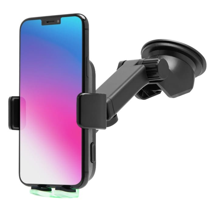 Linocell Qi-laddare med mobilhållare för vindruta 15 W