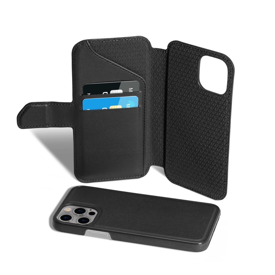 Nomadelic Wallet Case Solo 503 til iPhone 12 og 12 Pro Svart