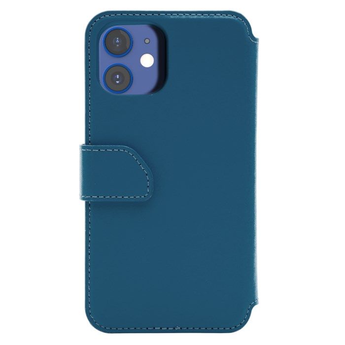 Nomadelic Wallet Case Solo 502 till iPhone 12 mini Mörkblå