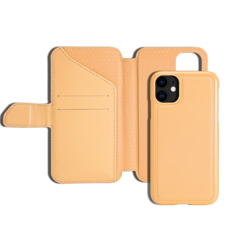 Nomadelic Wallet Case Solo 501 til iPhone 11 og XR Oransje