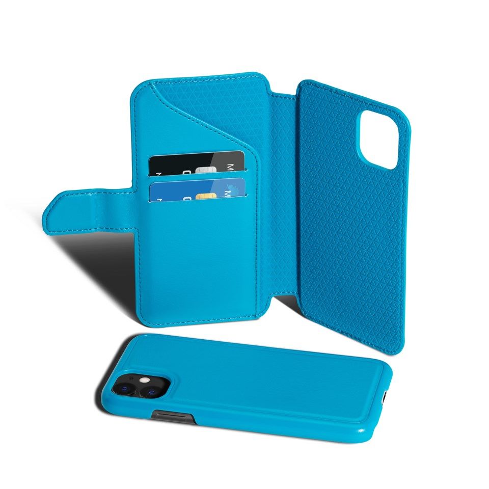 Nomadelic Wallet Case Solo 501 till iPhone 11 och XR Blå