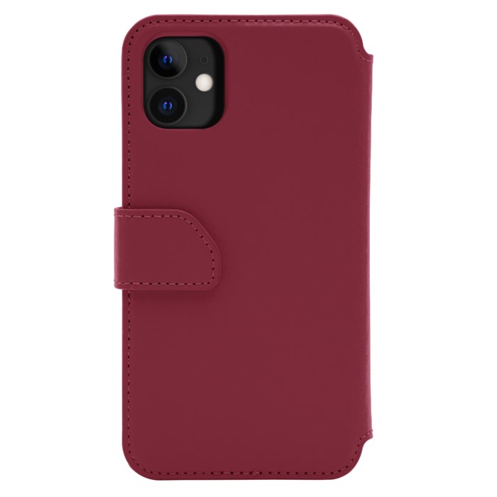 Nomadelic Wallet Case Solo 501 till iPhone 11 och XR Mörkröd