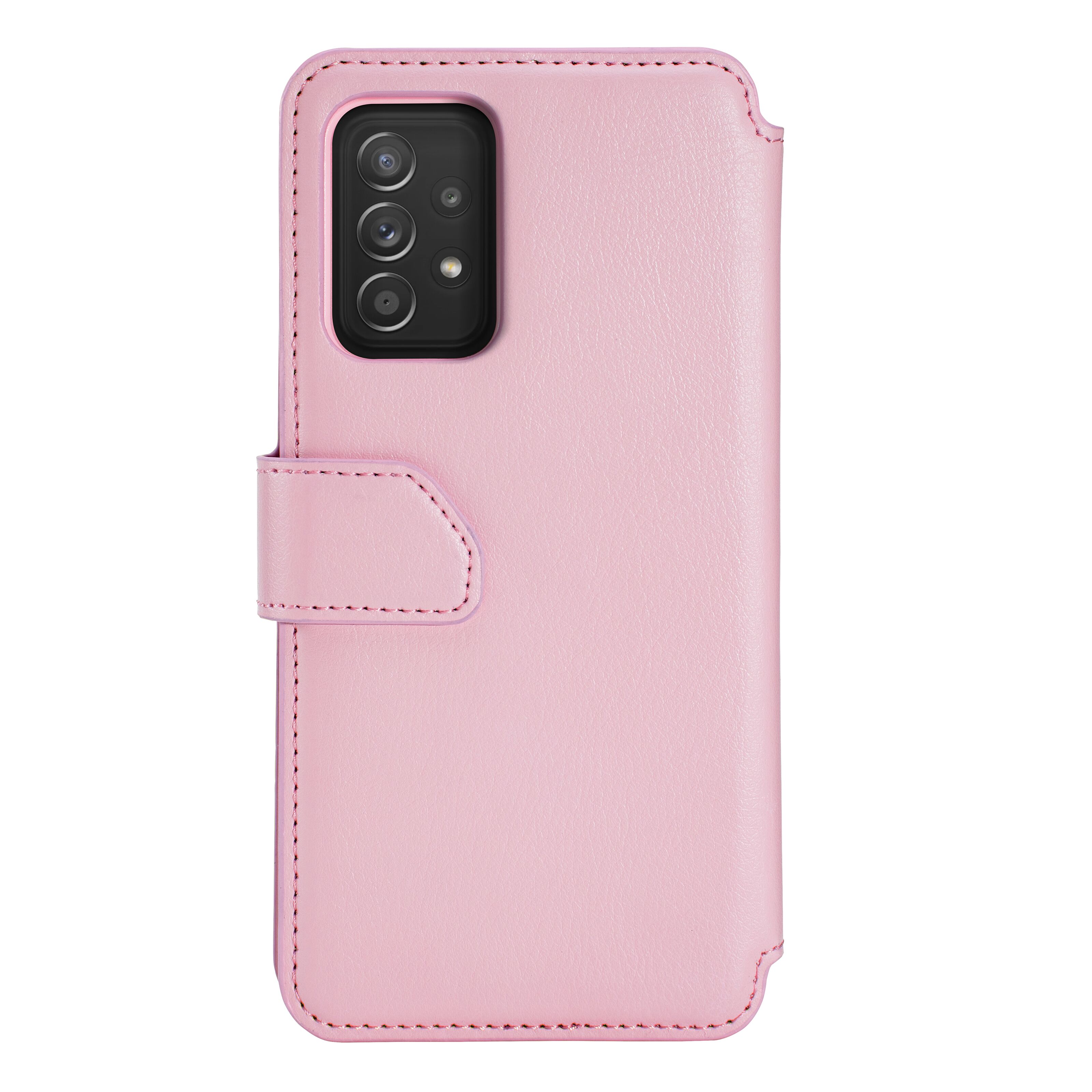 Wallet Case Solo 505 till Galaxy A52 5G Rosa