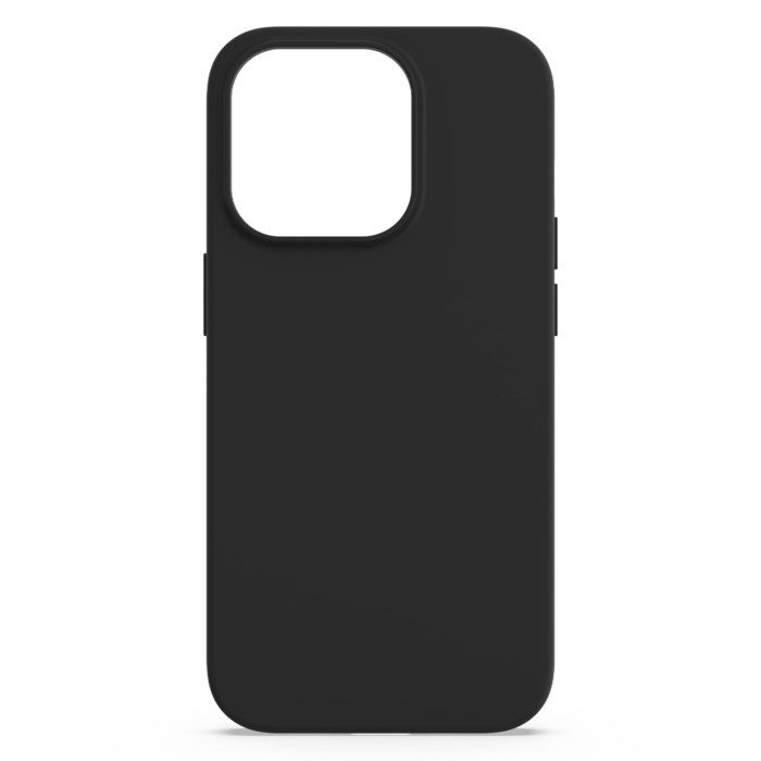 Linocell Second skin för iPhone 14 Pro Svart