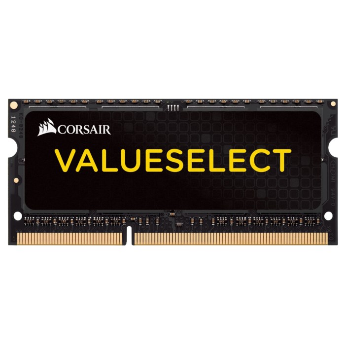 Corsair Value Select RAM-minne DDR3 1600 MHz 4 GB