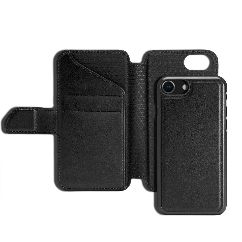 Nomadelic Wallet Case Solo 500 til iPhone 6-8 og SE Svart