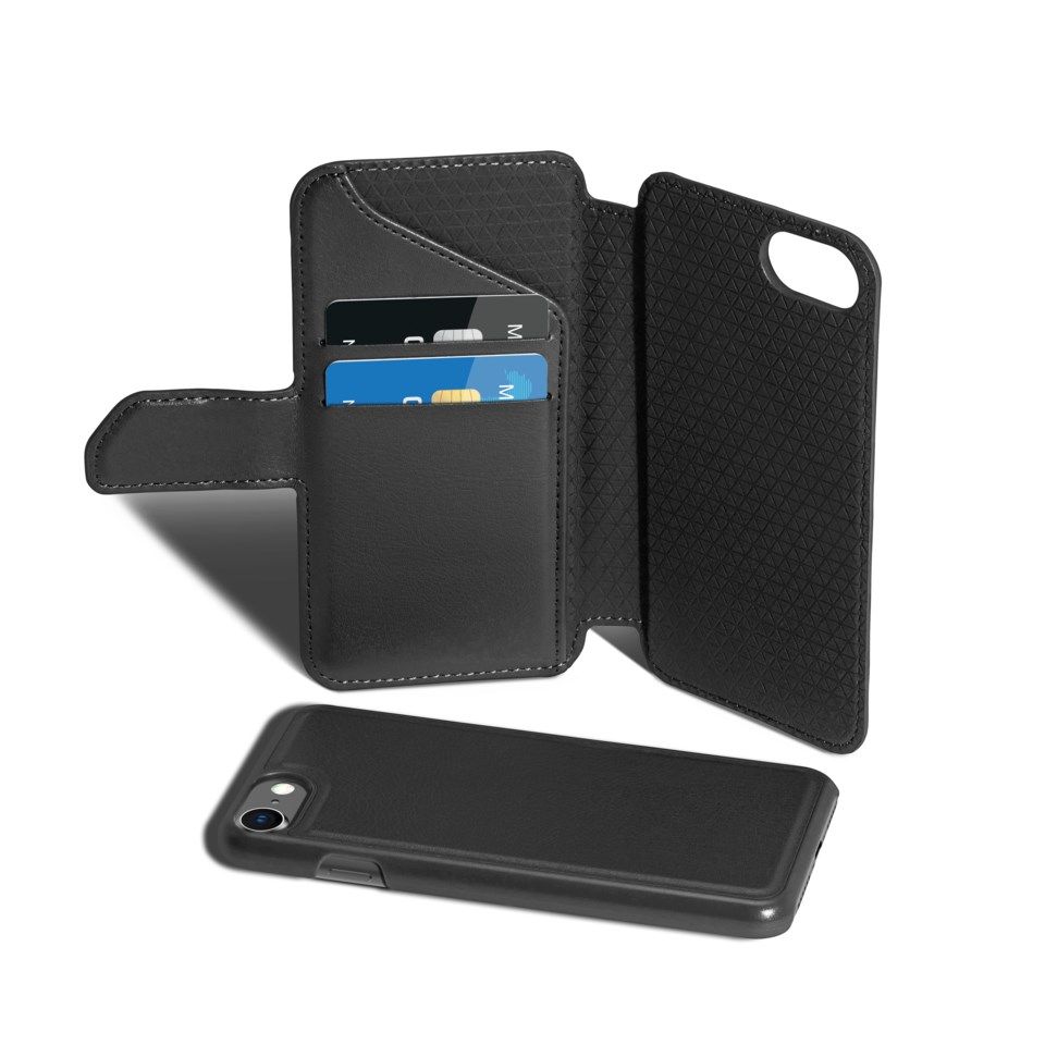Nomadelic Wallet Case Solo 500 til iPhone 6-8 og SE Svart