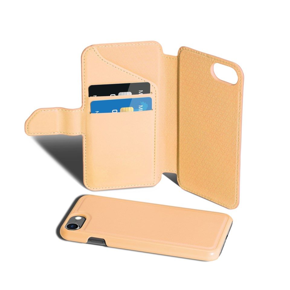 Nomadelic Wallet Case Solo 500 til iPhone 6-8 og SE Oransje