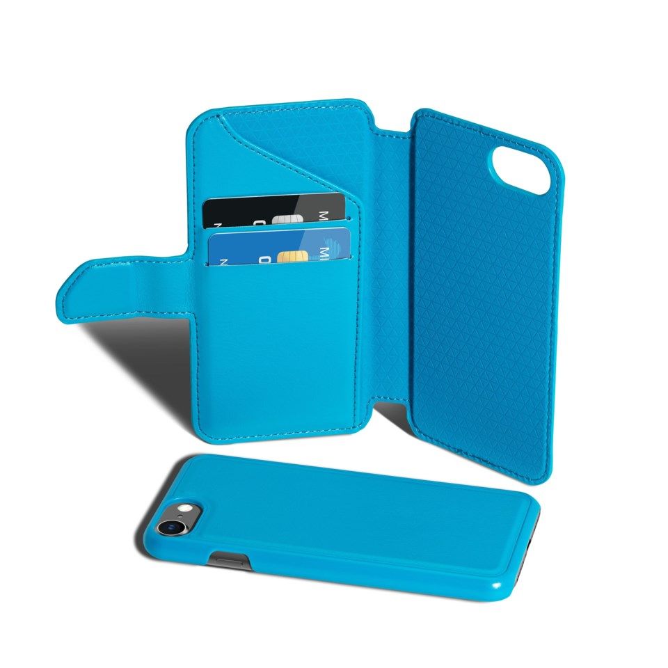 Nomadelic Wallet Case Solo 500 til iPhone 6-8 og SE Blå