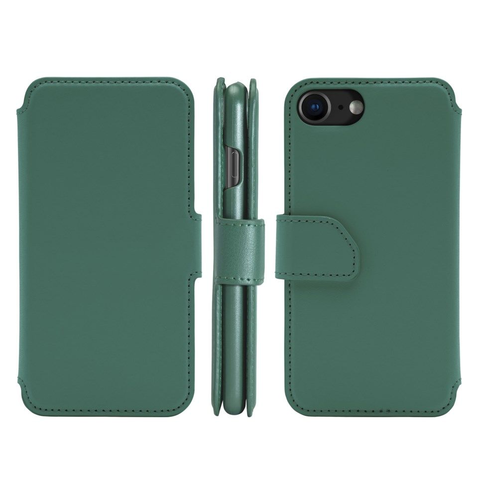 Nomadelic Wallet Case Solo 500 til iPhone 6-8 og SE Mørkegrønn