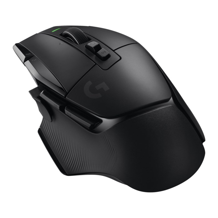 Logitech G 502 X Lightspeed Trådlös gamingmus Svart