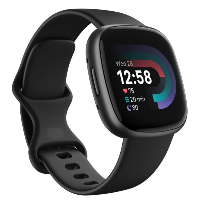 Fitbit Versa 4 Aktivitetsklocka Black/Graphite