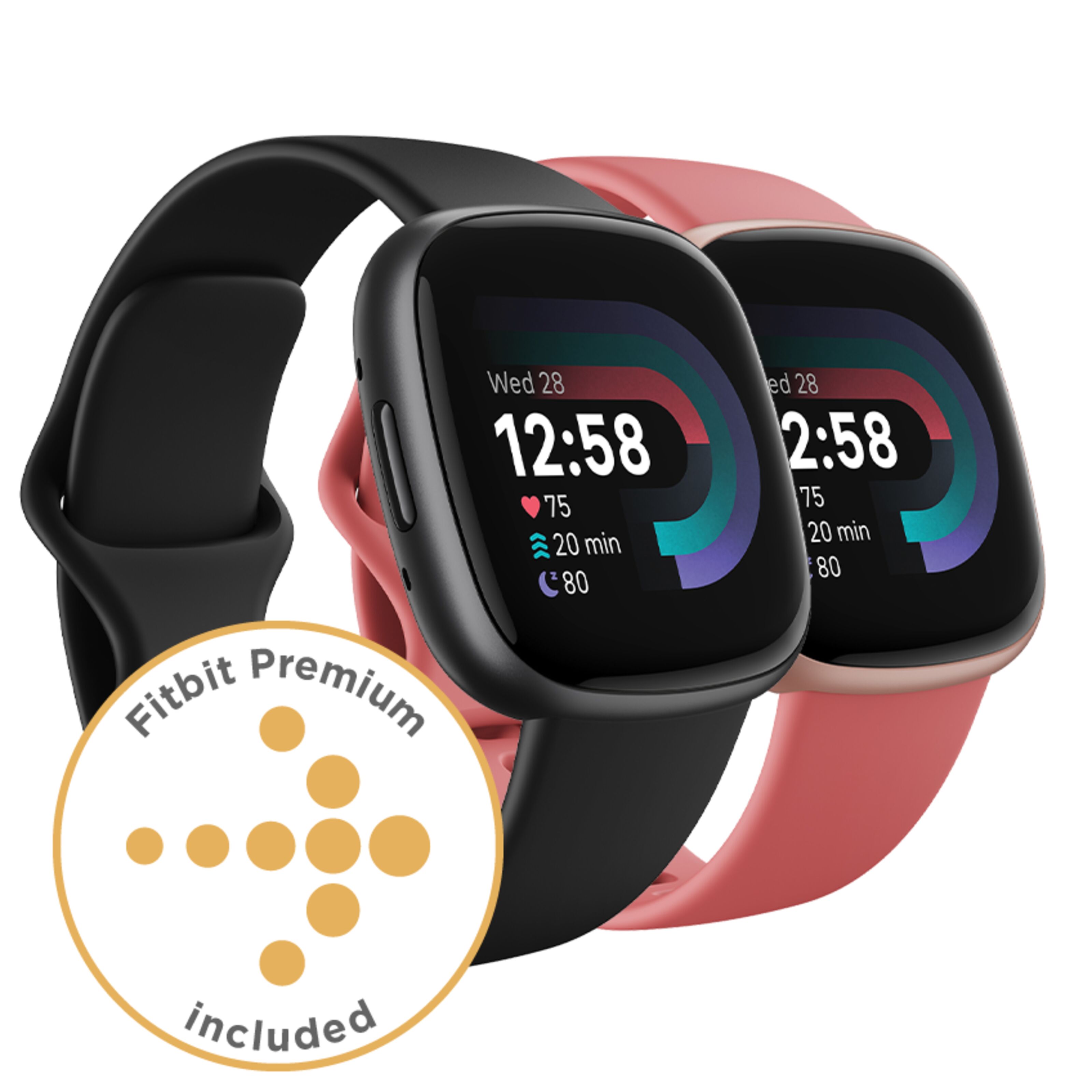 Fitbit Versa 4 Aktivitetsklocka GPSklockor