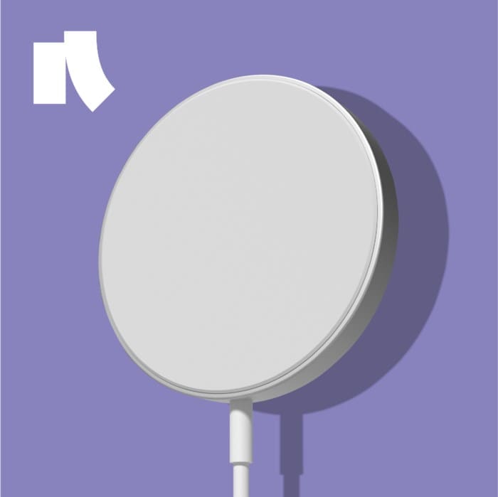 Nomadelic Wireless Charger Solo 351 Grå