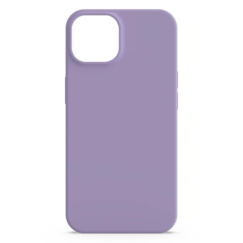Linocell Rubber case för iPhone 13, 14 och 16e Lavendel