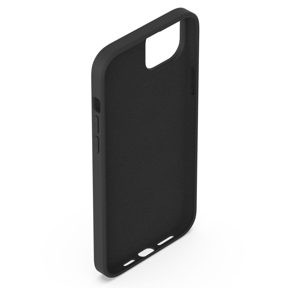 Linocell Rubber case for iPhone 14 Plus svart