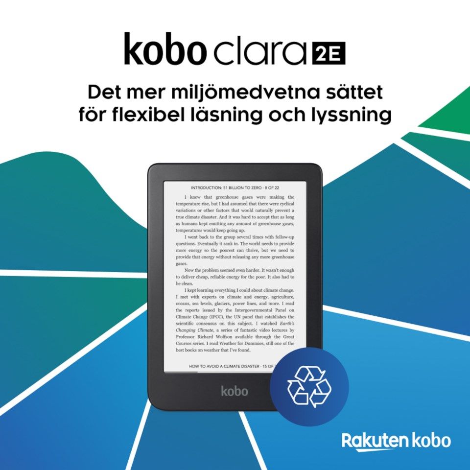Kobo Clara 2E Vattentät läsplatta 6” med Wifi