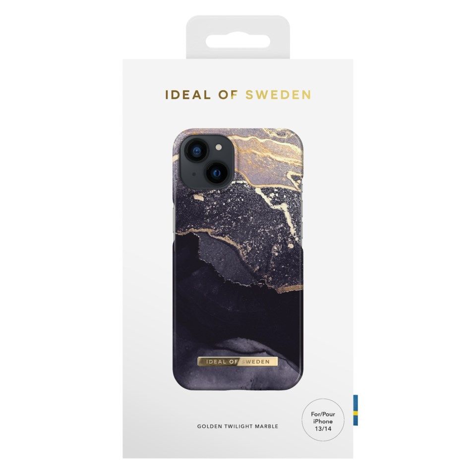 IDEAL OF SWEDEN Mobildeksel for iPhone 14 Golden Twilight