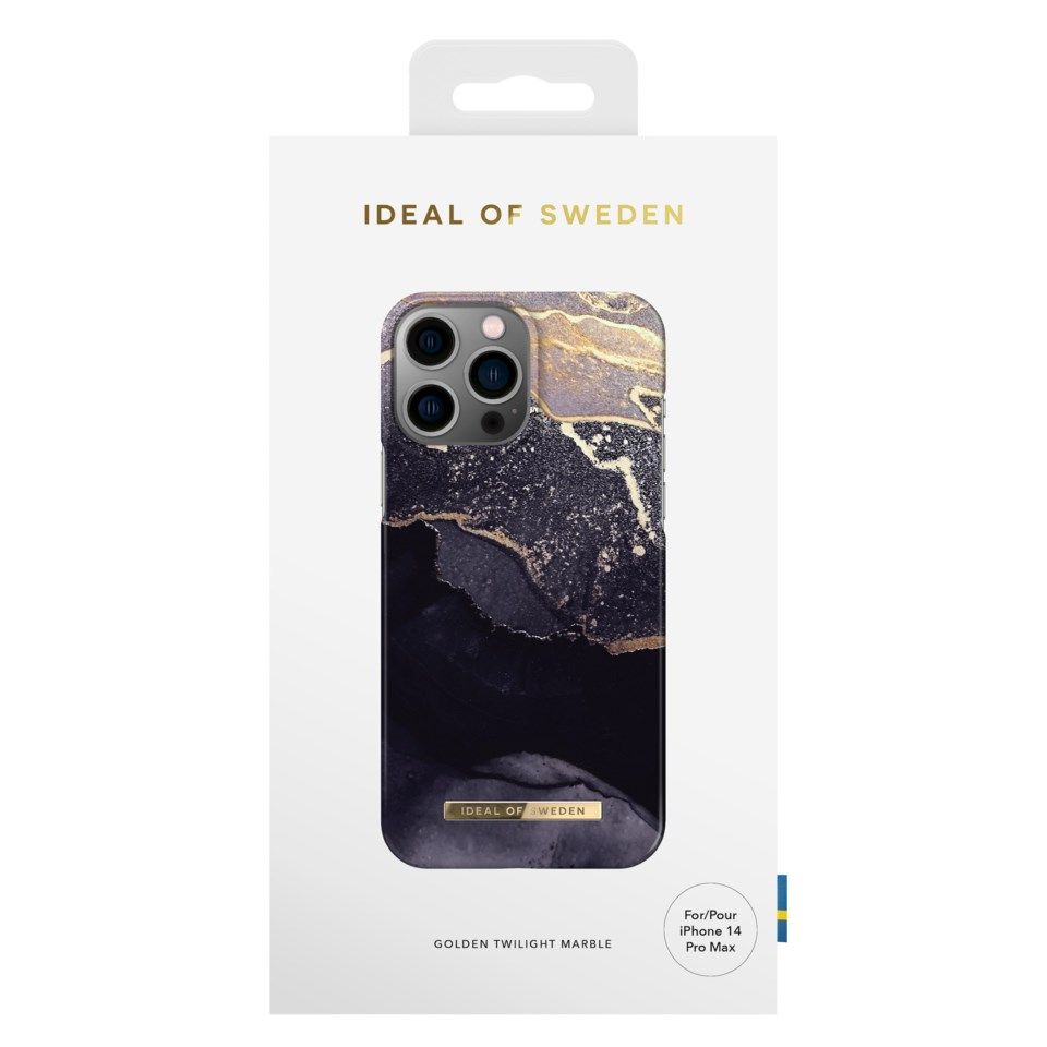 IDEAL OF SWEDEN Mobildeksel for iPhone 14 Pro Max Golden Twilight
