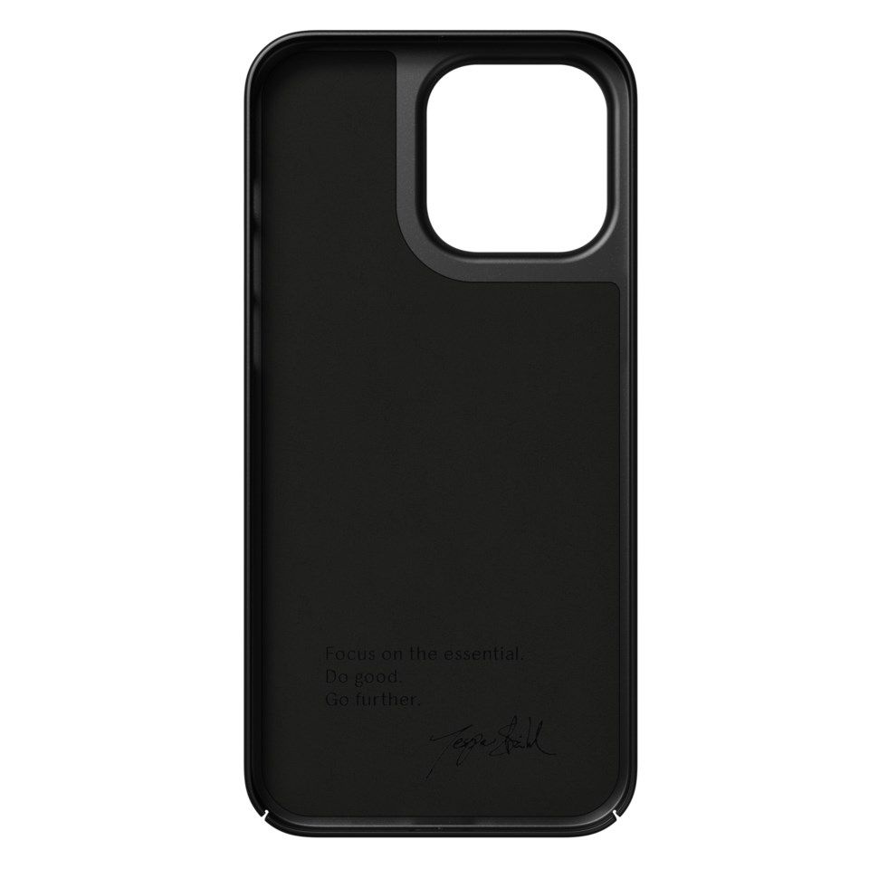 Nudient Thin Mobildeksel for iPhone 14 Pro Max - Svart