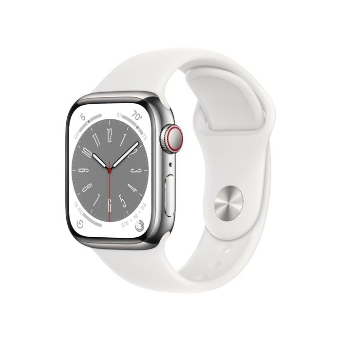 Apple Watch Series 8 41 mm GPS + Cellular Rostfritt Stål