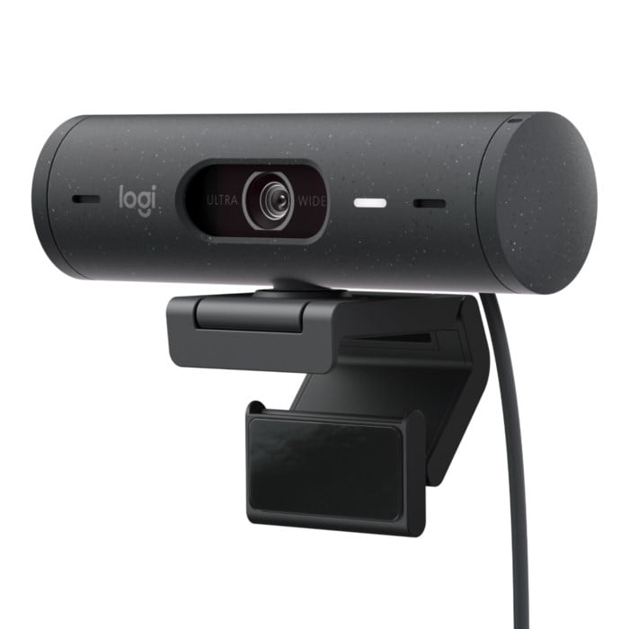 Logitech Brio 500 Webbkamera med USB-C-anslutning Graphite