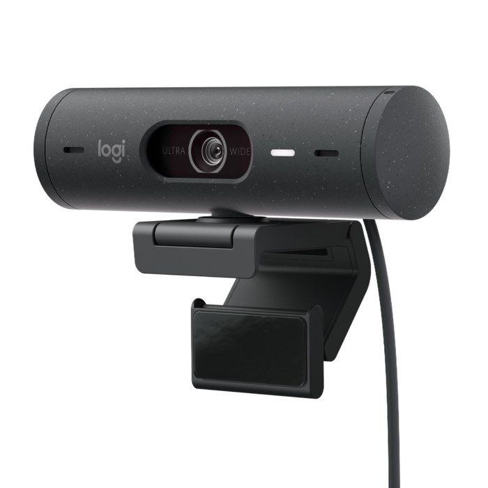 Logitech Brio 500 Webbkamera med USB-C-anslutning Graphite