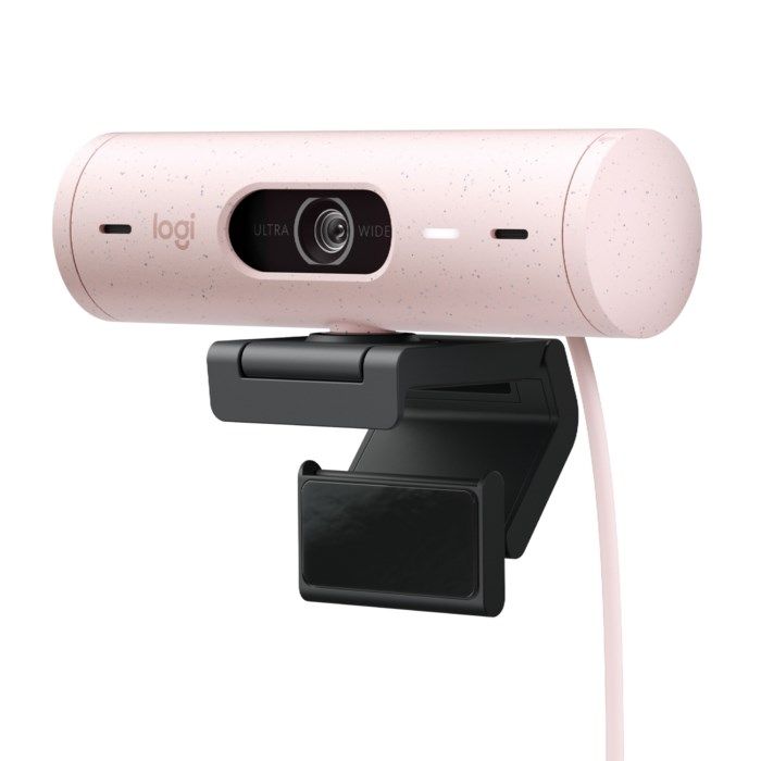 Logitech Brio 500 Webbkamera med USB-C-anslutning Rose