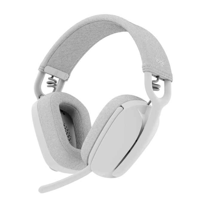 Logitech Zone Vibe 100 Trådlöst Headset Off-white