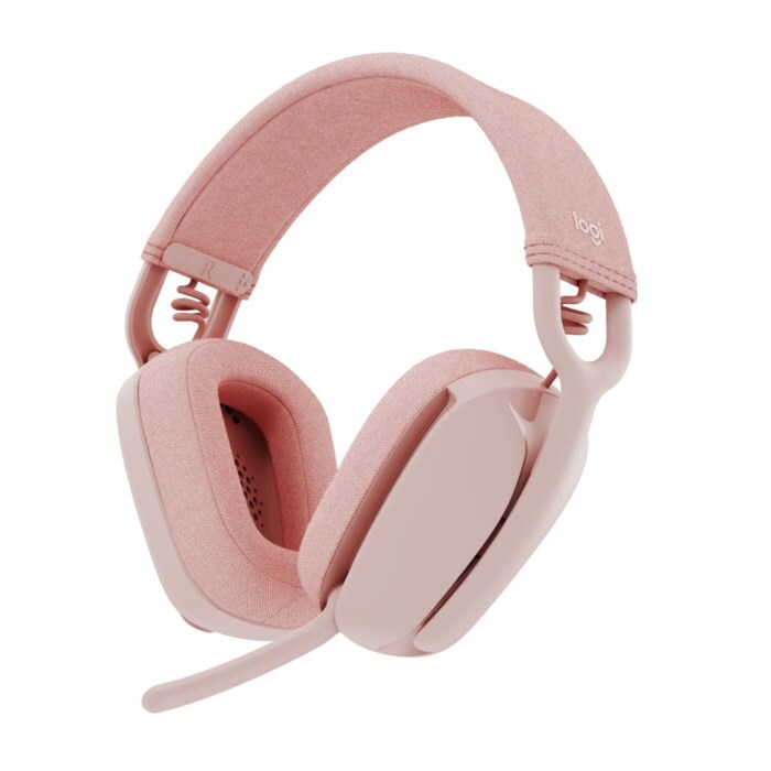 Logitech Zone Vibe 100 Trådlöst Headset Rose